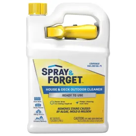 1 Gal. Spray & Forget House And Deck Cleaner Nested Spray Trigger