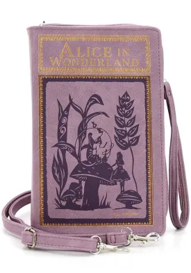 Alice In Wonderland | BOOK CLUTCH BAG