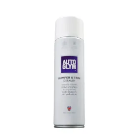 Autoglym Bumper & Trim Detailer, 450ml - Car Trim Restorer Instantsly Restores Colour and Sheen to Unpainted Bumpers and Trims, White