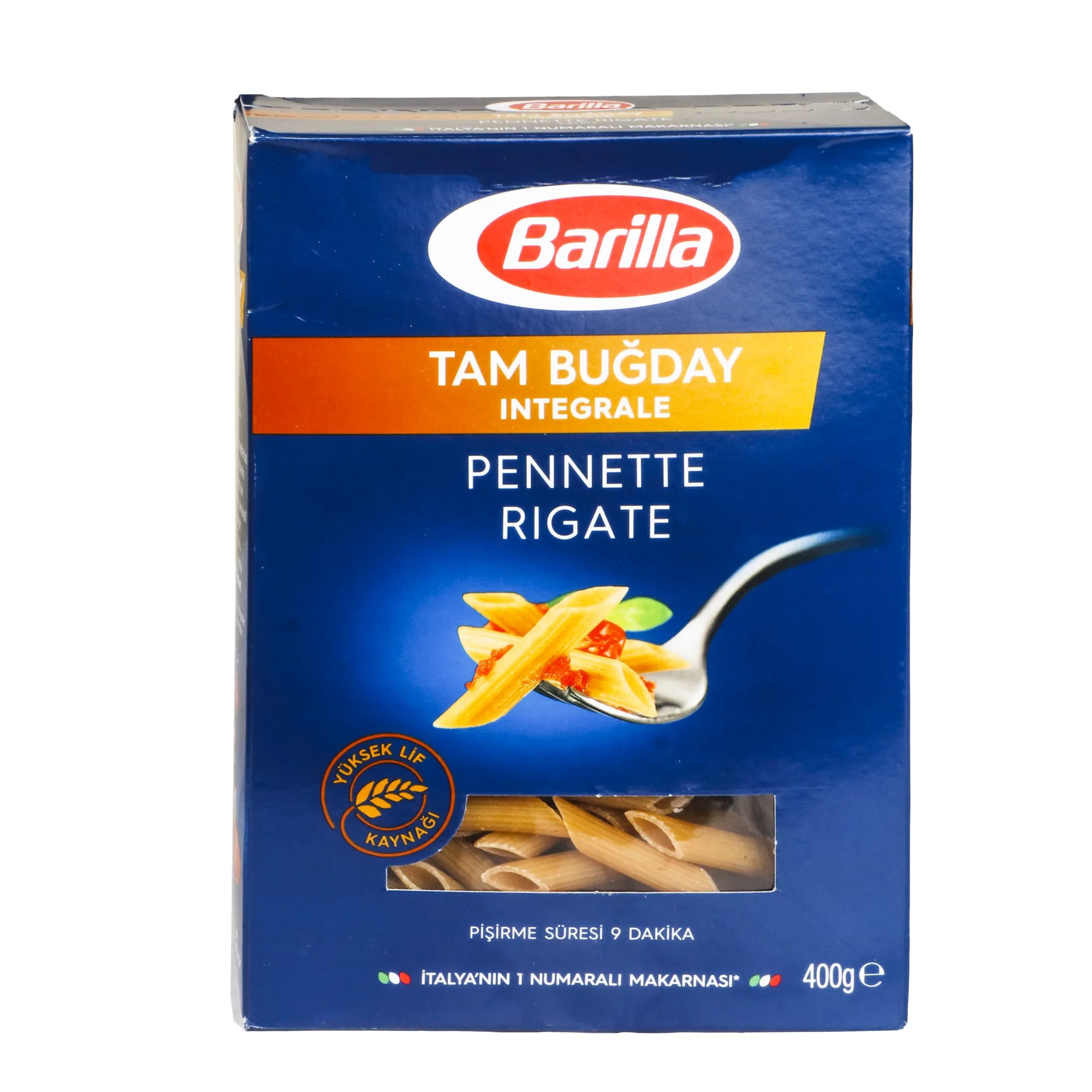 Barilla Integrale Pennette Rigate 400G