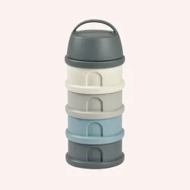 Beaba - Formula & Snack Container - Mineral Grey/Blue