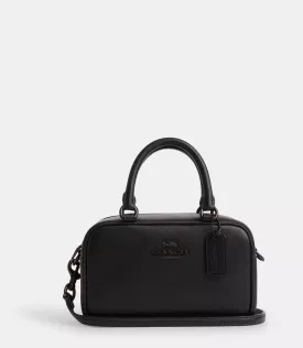 Coach Satchel Crossbody In Black Cooper