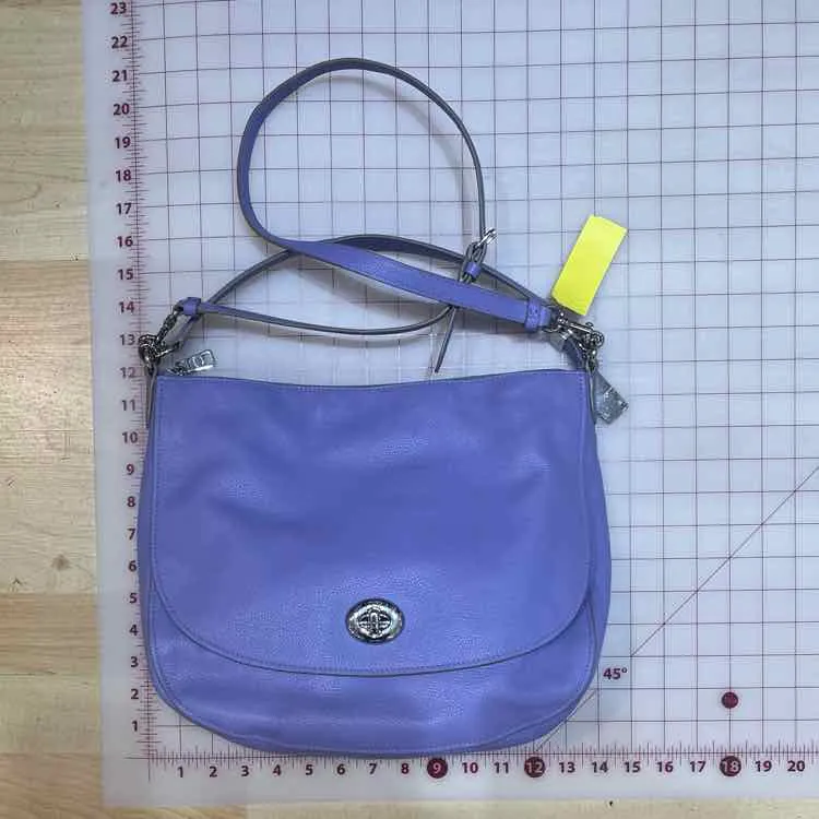 Coach Turnlock Hobo Bag Lavender Handbag