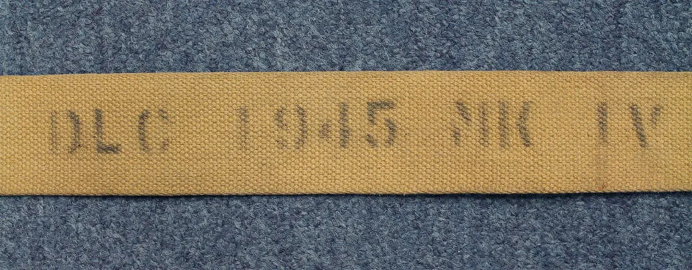 DATED 1945 KHAKI LIFTING STRAP