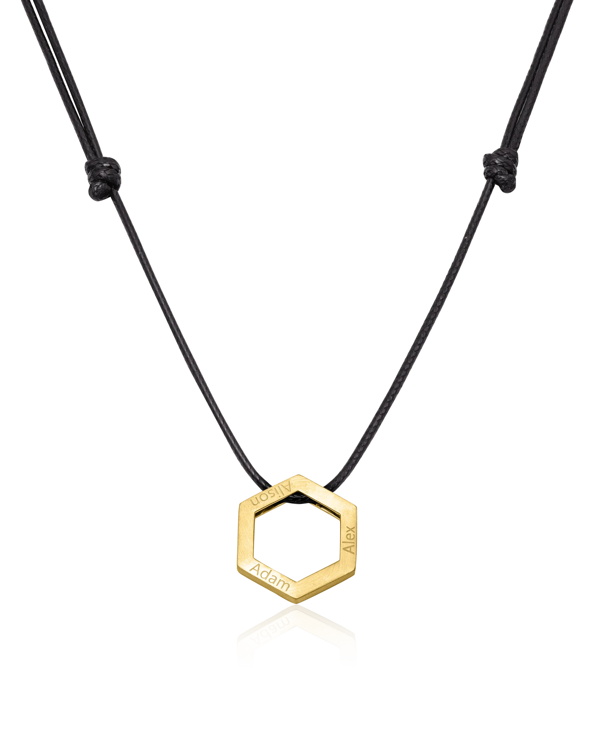 Honeycomb Necklace - 18K Gold Vermeil