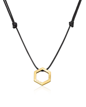 Honeycomb Necklace - 18K Gold Vermeil