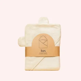 Hooded Towel - Ivory