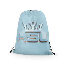 HSU Drawstring Bag Crown Logo x Blue