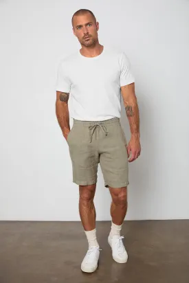 JONATHAN LINEN DRAWSTRING SHORT