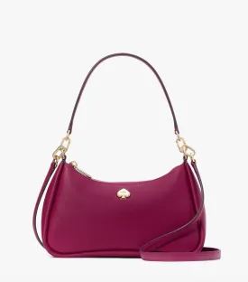 Kate Spade Kayla Small Convertible Shoulder Bag In Dark Raspberry