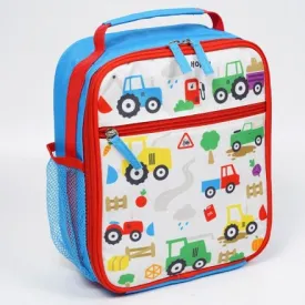 KIDS CARRY CASE- COOL LUNCH BAG - TRACTORS