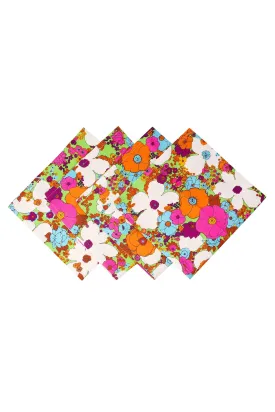 Napkin Set - Acid Floral