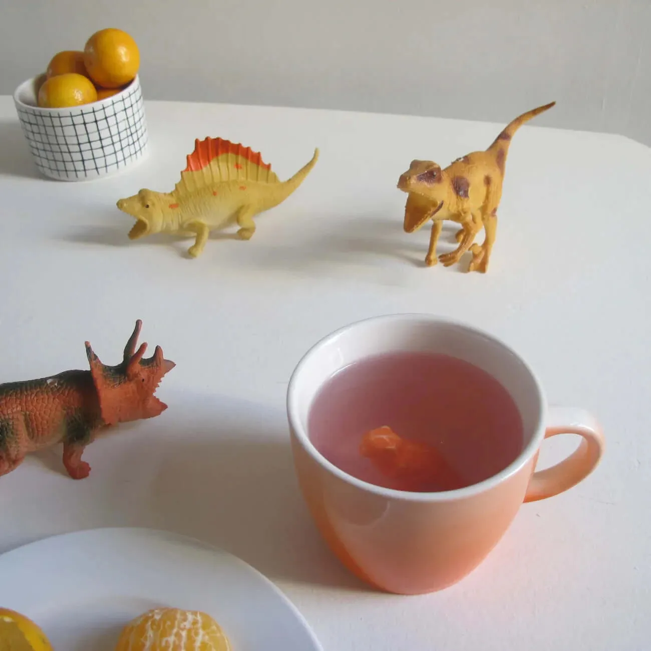 Origami Orange Dino Cup/Mug