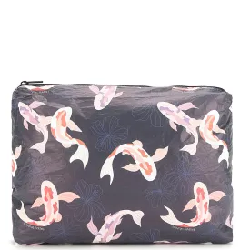 Pouch Medium Wai Wai Koi Navy