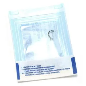 Self Seal Sterilization Pouch 2.25"x2.75" Small (200pc/Box)