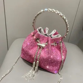 Shiny Diamond Handbag For Women