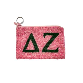 Sorority Beaded Coin Purse