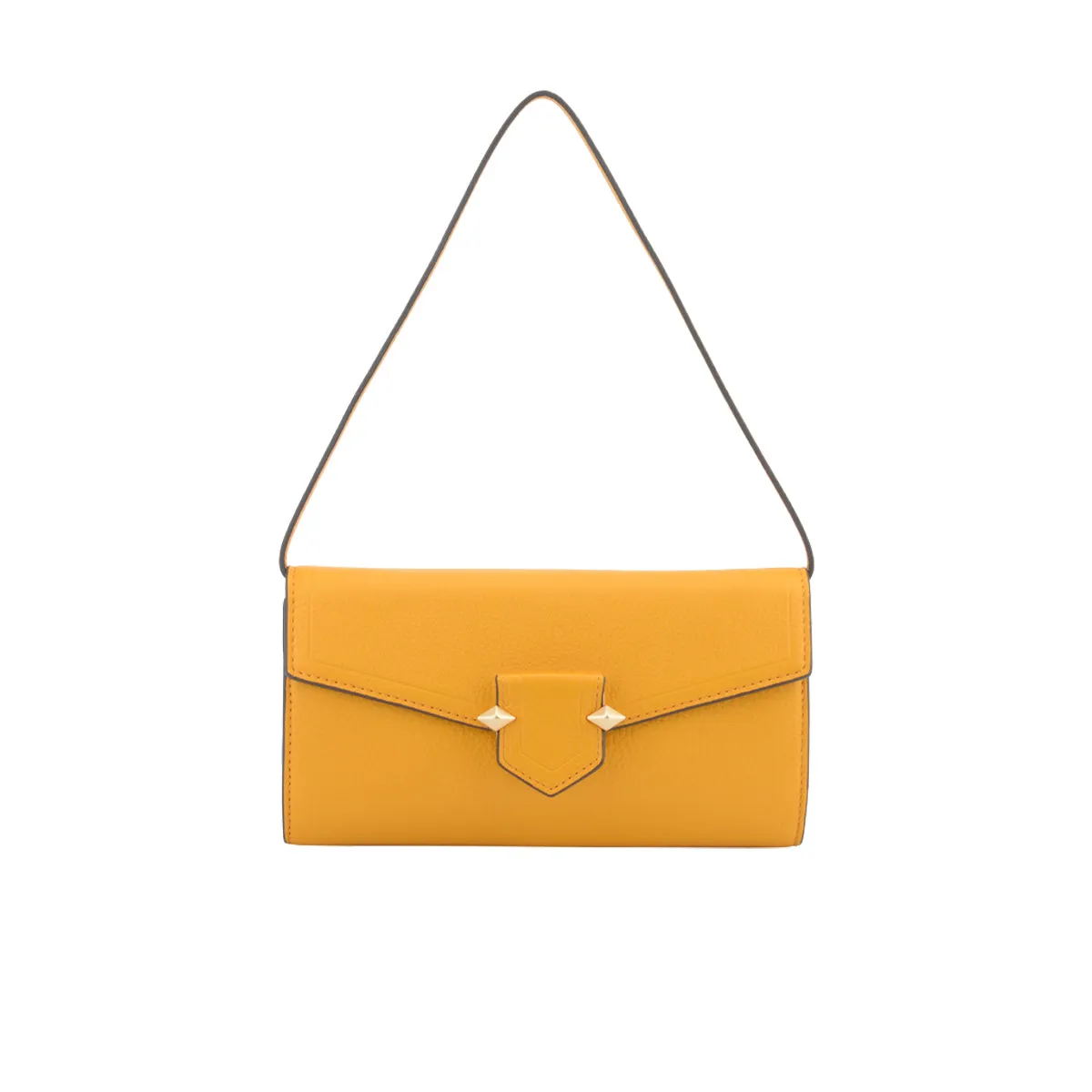 Sèvres Yellow 3 Ways Convertible Clutch