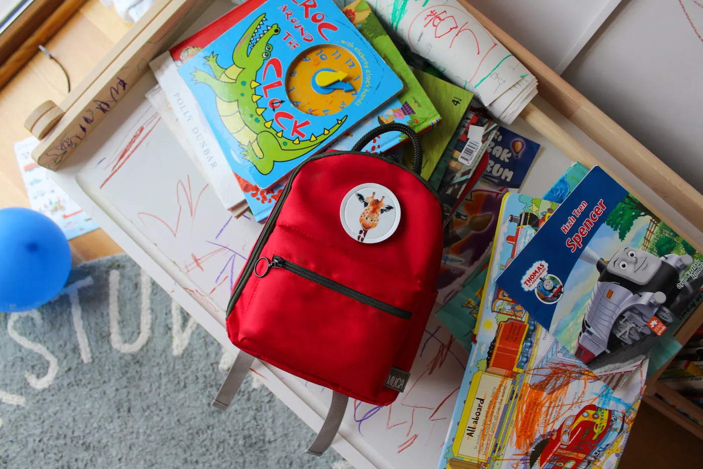 Toddler Backpack - Red MINI GOGI