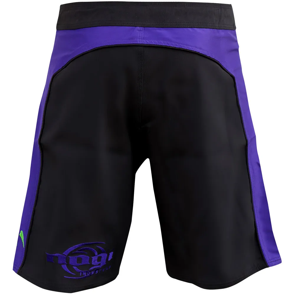 Volt 3.0 Extra Duty Fight Shorts - Black & Purple